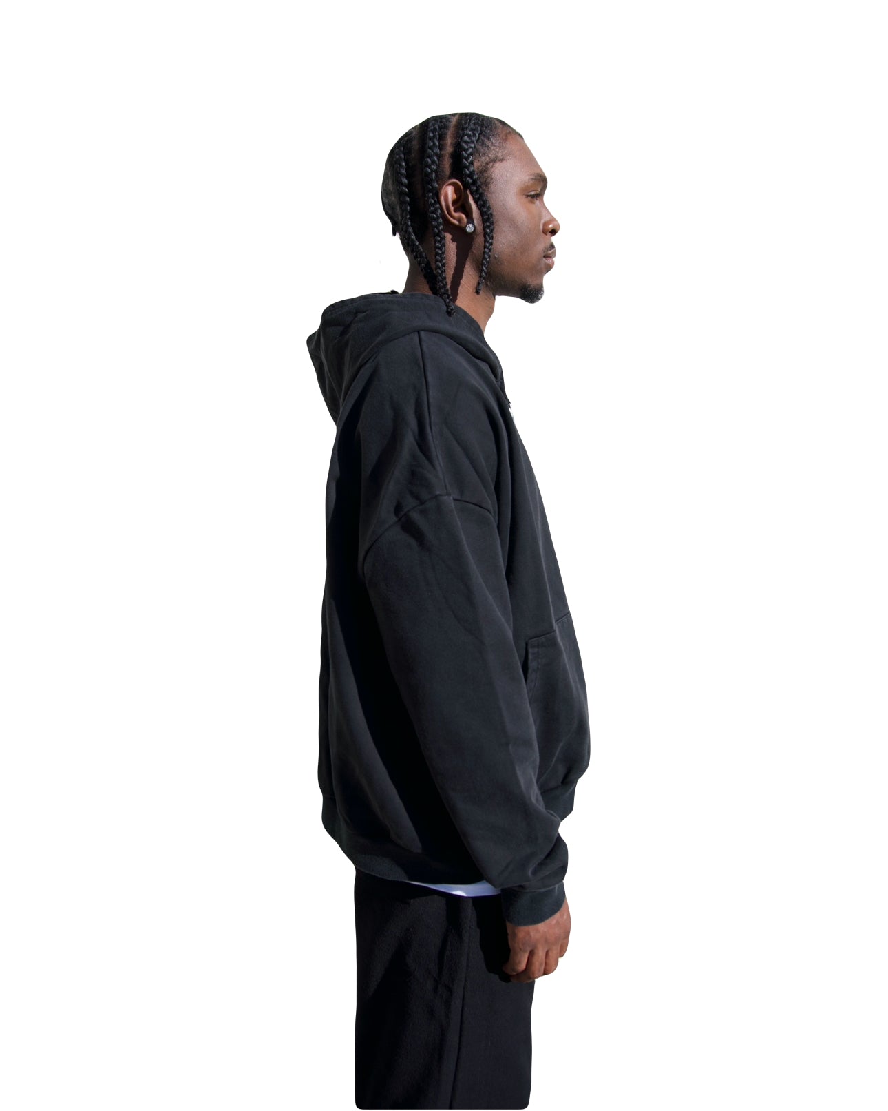 LAIGO CROSS SHOULDER HOODIE