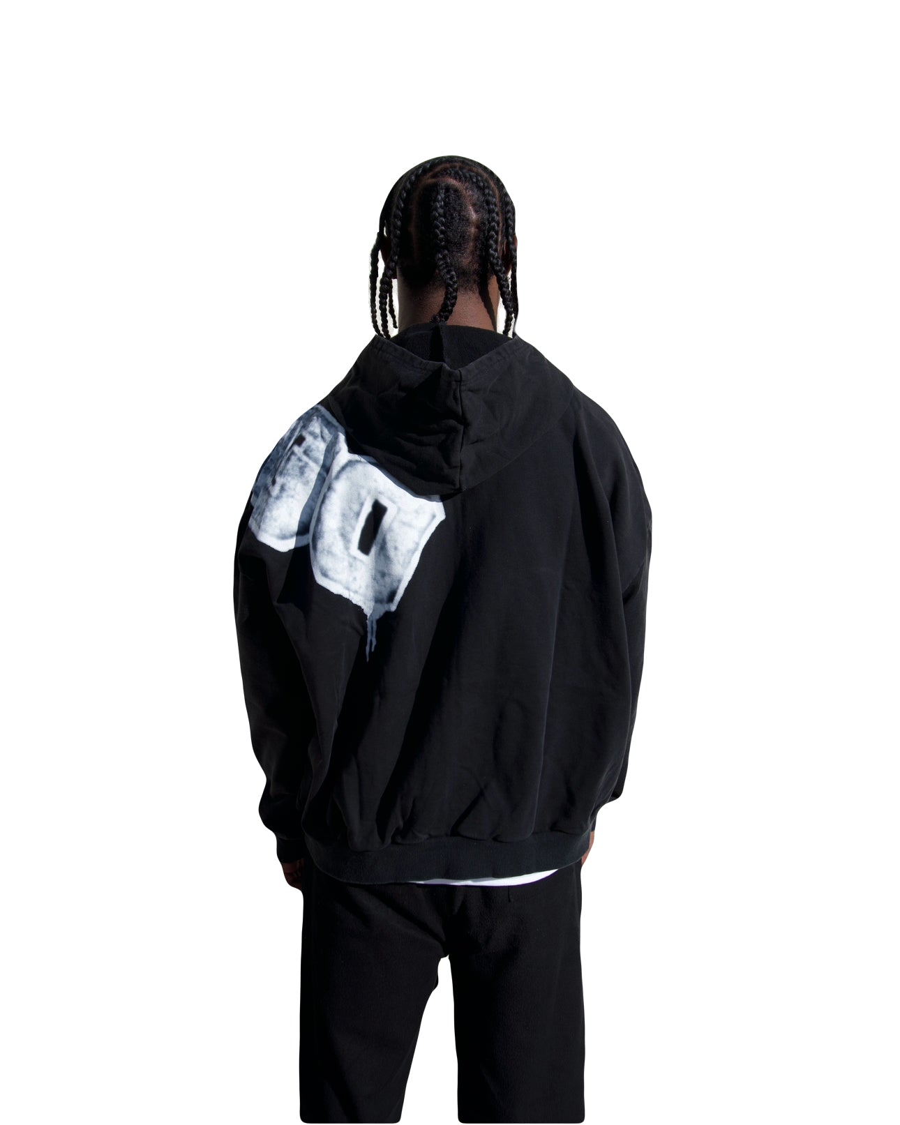 LAIGO CROSS SHOULDER HOODIE
