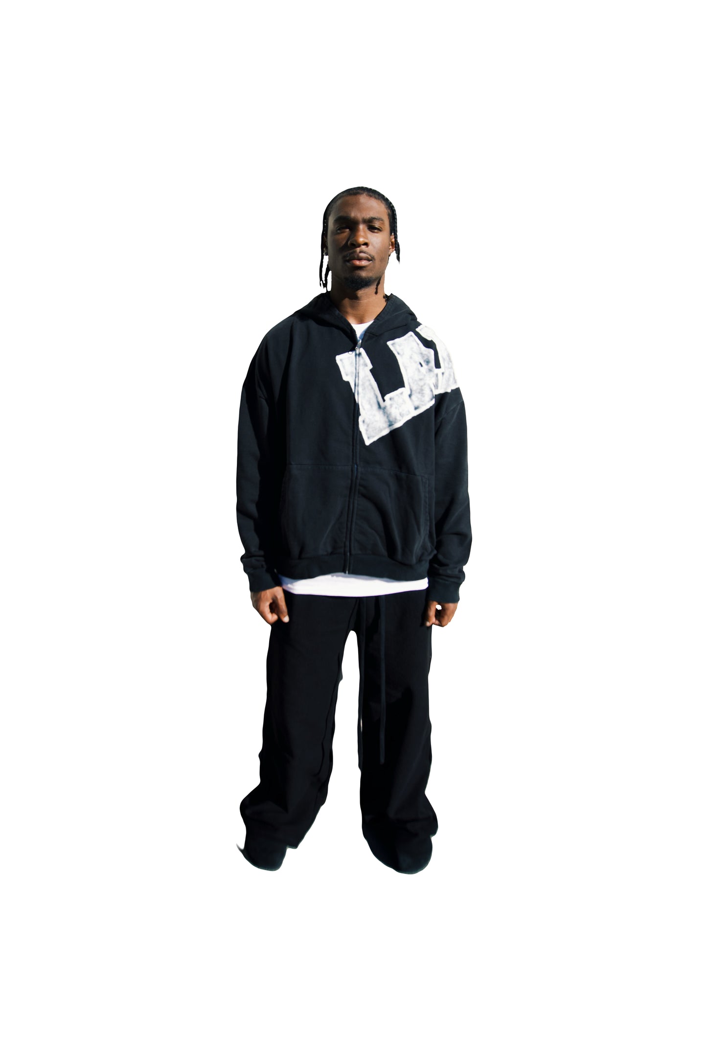 LAIGO CROSS SHOULDER HOODIE